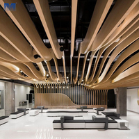 Maybach Fashion Bande de restaurant en aluminium pour faux plafonds suspendus