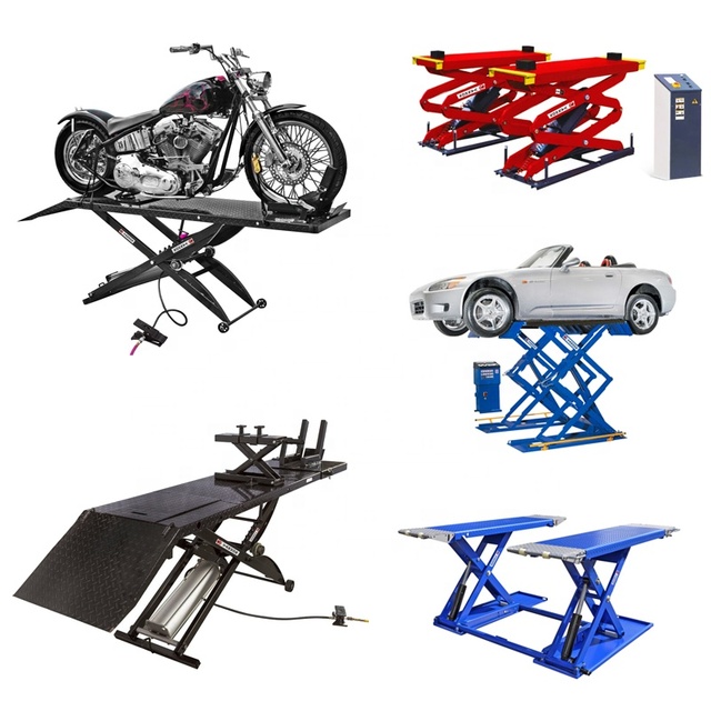 Factory Price CE Certified Hydraulic Electric Motorcycle Scissor Lift