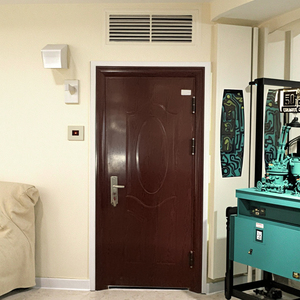 Chất lượng cao chống trộm cửa an ninh cửa an ninh bên ngoài thép an toàn bên ngoài tường lối vào kim loại thép cửa - Product Image 5