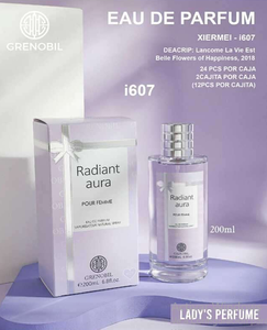 Grenobil Radiant Aura Eau De Toilette 200ml per Donna, Fragranza Floreale a Lunga Durata, Spray - Product Image 3