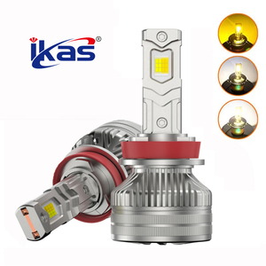 หลอดไฟ H7 ใหม่ 30000LM สว่างพิเศษ รับประกัน <span class=keywords><strong>18</strong></span> เดือน H4 H11 9005 9006 กำลังสูง 9012 150W ควบคุมผ่านแอพหรือรีโมท ไฟหน้า LED - Product Image 4