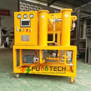 Machine portative de filtration d'huile de séparation de coalescence de série de FUOOTECH PCS traitant les huiles légères