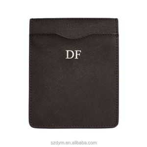 Porte-passeport personnalisé de luxe minimaliste en cuir PU fin, étui pour passeport, portefeuille pour passeport, pour les voyages en avion, porte-cartes de visite - Product Image 6