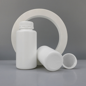 ขวดพลาสติก HDPE สีขาวขนาด 150 มล. 250 มล. 310 มล. สำหรับบรรจุยา ผลิตภัณฑ์เพื่อสุขภาพ และบรรจุยาเม็ด - Product Image 2