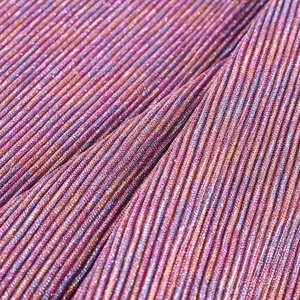 Tissu plissé composite en maille métallisée brillante en polyester 100% <span class=keywords><strong>Lurex</strong></span> pour vêtements - Product Image 5