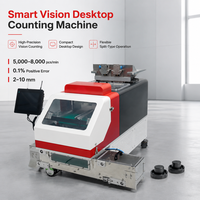 Machine de comptage et d'emballage de bureau à haute productivité Smart Vision pour 5000-8000 agrafes métalliques, épingles en fil métallique jumbo, produits alimentaires et papeterie