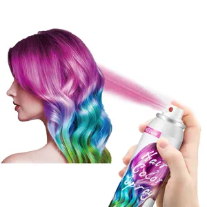 Disposable Hair Color Concealer Spray Fast-Drying Temporary Hair Dye for Party Cosplay