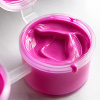 Pots de peinture de 5 ml, 6 couleurs vives, non toxiques, sûrs pour les enfants, pour le bricolage
