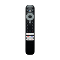 Télécommande ES-RM098-1-V Prix Usine pour Nouveau Google Chromecast 4K TV Google Voice Décodeur Smart TV G9N9N Voice BT IR