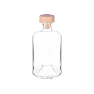 Bouteille en verre nordique 375ml liège en bois bonne qualité sérigraphie pour rhum Gin Vodka <span class=keywords><strong>whisky</strong></span> bouteille fabriquée - Product Image 3