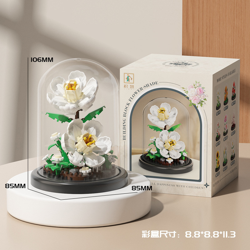 Gardenia 175pcs+transparent dust cover-color box