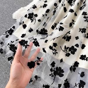 Conjunto de Vestido y Chaqueta de Invierno para Mujer, Elegante y de Alta Calidad, Tejido de Lana Ecológico, Transpirable y Antiarrugas, Sin Mangas - Product Image 3