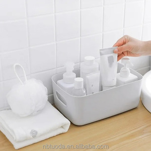 Lưu Trữ Nhỏ Container Nhựa Tổ Chức Thùng Nhỏ Lưu Trữ Giỏ Với Xử Lý Cho Tổ Chức Nhựa Lưu Trữ Thùng - Product Image 3