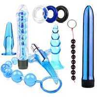 Kit de 10 Plugs Anaux pour Adultes – Perles d'Entrée Postérieure – Aides à la Masturbation Féminine – Accessoires Érotiques pour Couples – Sensation Réelle