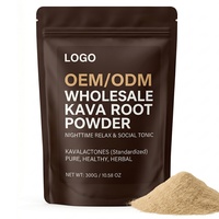 Poudre de racine de Kava pure aux Kavalactones, certifiée ISO, OEM/ODM, à faible MOQ, pour une relaxation nocturne saine et une action tonique sociale antioxydante à base de plantes.