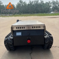 Tondeuse à gazon RC professionnelle à batterie lithium, économie d'énergie, 1500W, 6KM/H, autonomie 5-12h, télécommandée