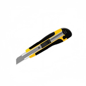 Heavy Duty 18mm Plus Large Rasoir En Acier Couteau Utilitaire DIY Multi-Fonctionnel Bouton Poussoir En Acier Inoxydable En Aluminium Snap-Off Rétractable - Product Image 1