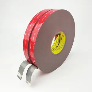 Heavy Duty Mounting Tape Waterproof No Residue for Home Office Automotive Decorations and LED Strip Gray 3M VHB Foam Tape 5608