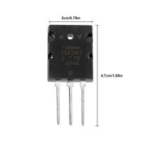 Fiche technique complète du transistor 2SC5200, équivalent original 5200 Y 1943 C5200 A1943, inverseur