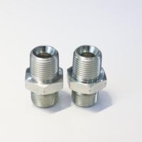 Sambungan Hidrolik Adaptor Ulir Logam Kompresi BSP MALE DOUBLE USE untuk 60 CONE SEAT atau BONDED SEAL/BSPT MALE