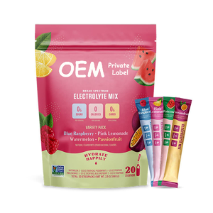 <span class=keywords><strong>Vigo</strong></span> OEM Paquete de 20 Sobres de Electrolitos para Hidratación, Sin OMG, Vegano, Bebida Electrolítica en Polvo con Opciones de Marca Privada para Adultos - Product Image 3