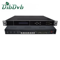 Dispositif de terminaison combiné FTA DVB-T2 vers passerelle IPTV, récepteur CI IRD DVB-S/S2, option encodeur vidéo H.264, modulateur RF numérique CATV
