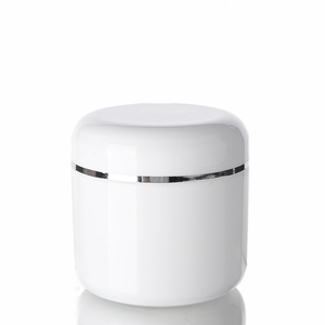 MQ 300 g PP with silver thread mud moxibustion cream body cream cosmetic packaging plastic cans