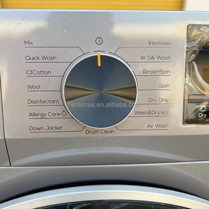 Household Large Capacity Intelligent 12kg Variable Frequency Full Automatic Front Load Washing Machine With Hot Dry 2 in 1 Front - Product Image 3