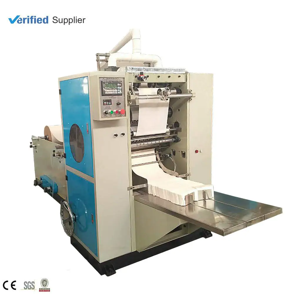 Máquina de producción de papel de seda Facial tipo dibujo automático