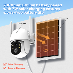 Nuovo Design 265 gradi ad <span class=keywords><strong>energia</strong></span> <span class=keywords><strong>solare</strong></span> <span class=keywords><strong>telecamera</strong></span> Cctv Hd intelligente <span class=keywords><strong>energia</strong></span> <span class=keywords><strong>solare</strong></span> allarme fotocamera a doppia lente 4G - Product Image 4