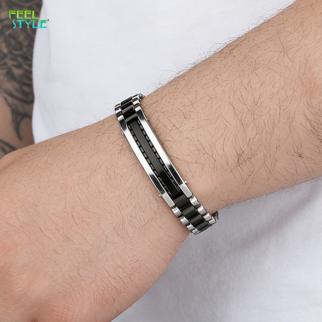 Simple Thin Adjustable Chain Lightweight Watch Band Minimalist Luxury Fashion High End Men's Bracelets