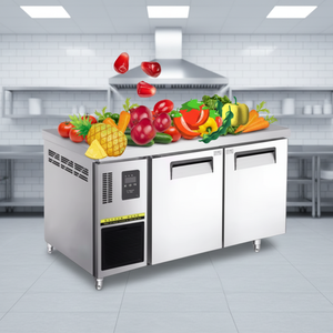 Congélateur horizontal commercial, réfrigérateur autonome, refroidissement par air, 260L - Utilisation professionnelle pour les restaurants et cuisines - Product Image 1