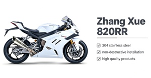 Para ZXMOTO Zhang Xue 820RR: Silenciador de <span class=keywords><strong>escape</strong></span> de motocicleta, tubo de <span class=keywords><strong>escape</strong></span> de acero inoxidable 304, modificación de <span class=keywords><strong>escape</strong></span>. - Product Image 5