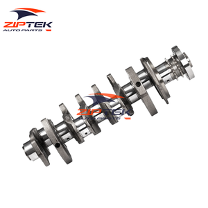 Crankshaft Engine EA390 mesin VR6 3.2 poros engkol untuk Volkswagen Golf Mk5 Touareg Audi Q7 A3 - Product Image 1
