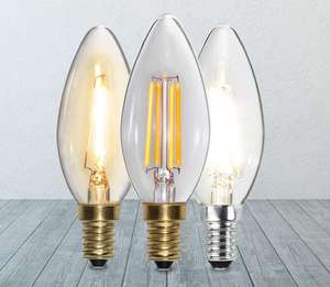 Công viên chủ đề ấm Trắng thủy tinh ít bóng đèn dây tóc đa Cơ sở 2W 4W 6 Watt tiết kiệm năng lượng Đèn bàn LED bóng đèn không dây - Product Image 6