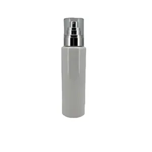 XINJEE Luxury 200ml PET Cosmetic Container Plastic Perfume Bottle Hair Spray Bottle With 24/410 Sprayer Silvery Mist Sprayer