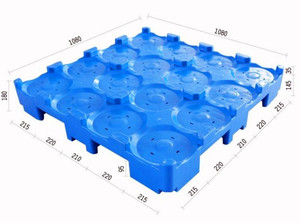 <span class=keywords><strong>16</strong></span> Botellas de Plástico HDPE de 5 Galones para Agua sobre Europalets de Cara Simple para Aplicación Industrial con Entrada de 4 Vías - Product Image 5