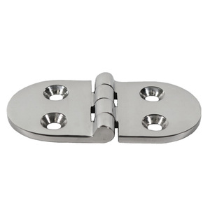 Stainless Steel Marine Hinges Round And Oval For Boat Cabinet <b>Door</b> Hardware 316 Grade Replacement Parts - Product Image 5