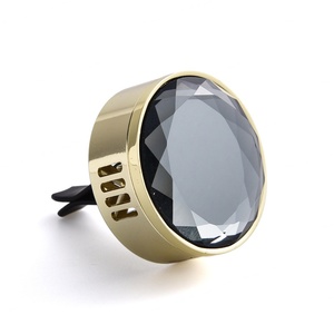 Crystal Customized Logo Gold Plated Air Fresher Custom Scent <b>Car</b> <b>Diffuser</b> - Product Image 1