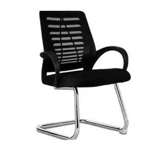 Échantillon gratuit de chaises de jeu en tissu à structure métallique, chaise de bureau ergonomique à hauteur réglable et pivotante, confortable