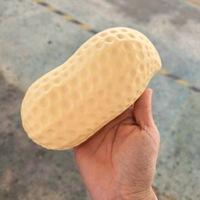 Bestseller transfrontalier : Boîte mystère TPR Big Peanut Squishy, remplissage en pâte, doux, moelleux, rebondissant, gadget anti-stress, à partir de 14 ans