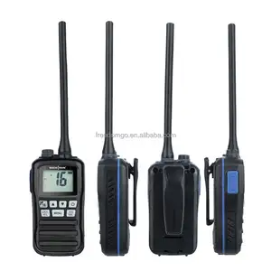 Transceptor marino VHF, Radio Vhf portátil, 156-162MHz, barco flotante, IP67, impermeable, Walkie Talkie de mano, negro