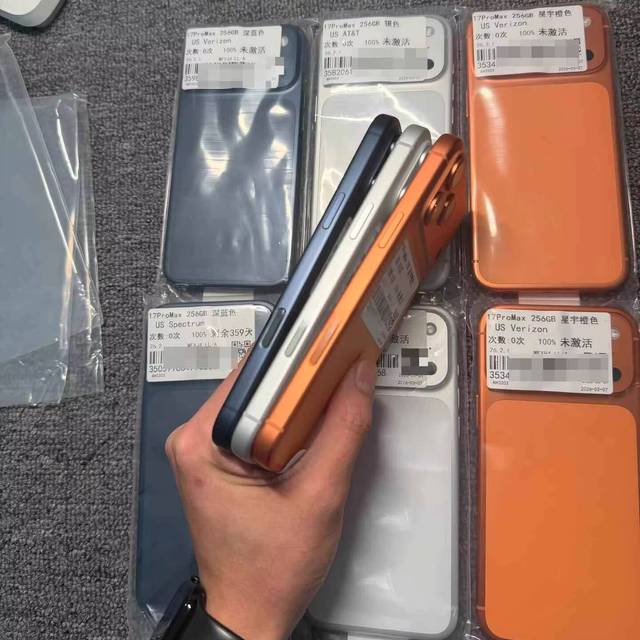 Wholesale Cheap Price 1;1 17Promax Us Version Smart Phone Unlock for I Phone17ProMax Deep Blue 512GB/1TB 6.9 Inch Cellphone