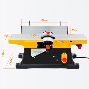 6-Inch Benchtop Electric Planer Woodworking Power <b>Tools</b> for Home and Woodworking Brand New Condition - Product Image 6