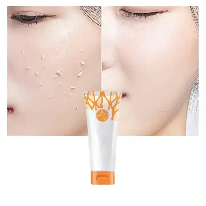 Làm trắng da làm mịn da cam lột gel Gel dưỡng ẩm axit hyaluronic Aloe Vera Orange