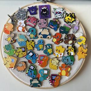 Prix d'usine : Broches Pokémon en lot (<span class=keywords><strong>Pikachu</strong></span>, Snorlax, Gyarados) – Badges en alliage métallique, cadeau tendance pour Halloween - Product Image 1
