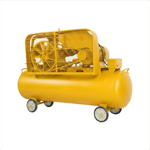 Portable 1.5KW 5.5HP Oil-less Screw Type Air <b>Cooled</b> 180L 7500W 380V Industrial Use Air Compressor - Product Image 1