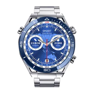 DT NO.1 DT Ultra mate smartwatch for Business men 3 buttons Compass GPS NFC DTUltra mate round smart sport watch
