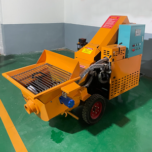bibo Hot-selling Concrete Pump for Pillar Beam Floor Structure Engineering Fine Stone Concrete Delivery Pump Small Ground Pump - Product Image 3