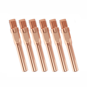 Xiongju MIG Welding Contact Tip 0.8mm Pure Copper Threaded Connection For Gas Shielded Welding - Product Image 2